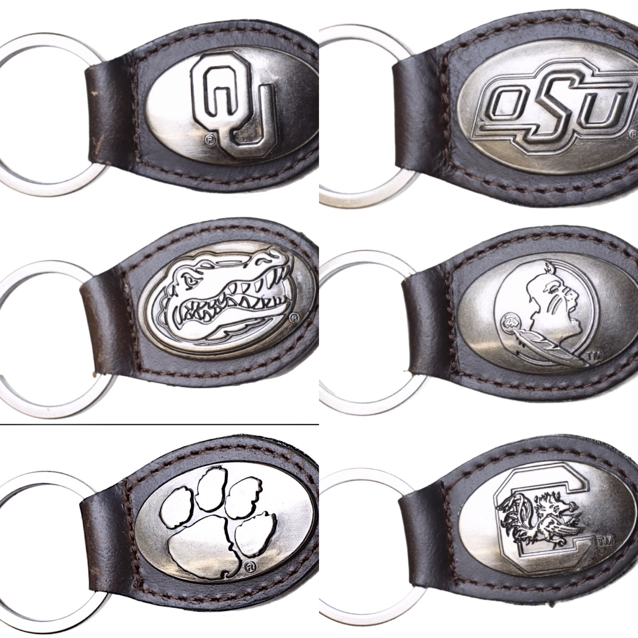 Don't Touch That! Keychains- Collegiate – Pieces of Me