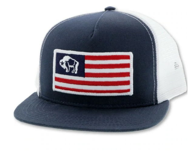 Hooey Dallas Blue/ White Logo Cap