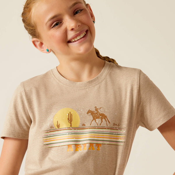 Girl's Ariat 10048592 Desert SS T-Shirt