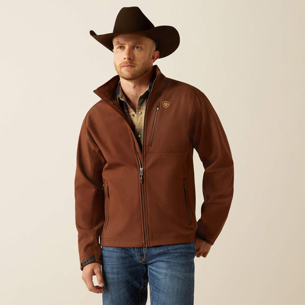 Ariat 10058156 Men's Logo 2.0 Softshell Jacket Potting Soil