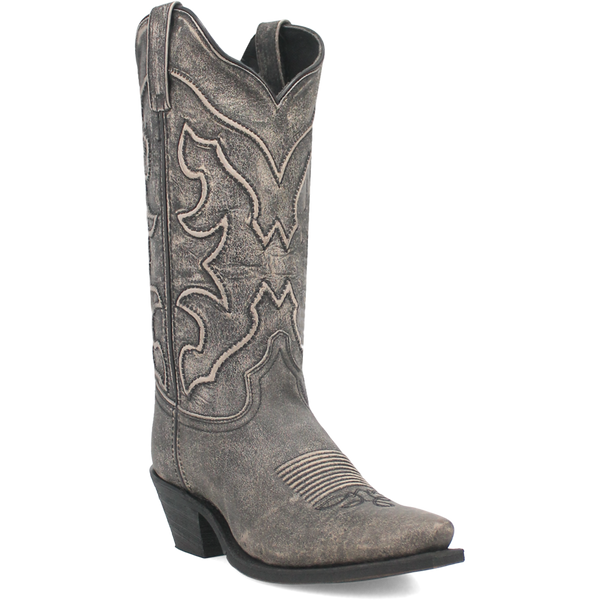 Women's Laredo 52175 12" Reva Grey Snip Toe Boot