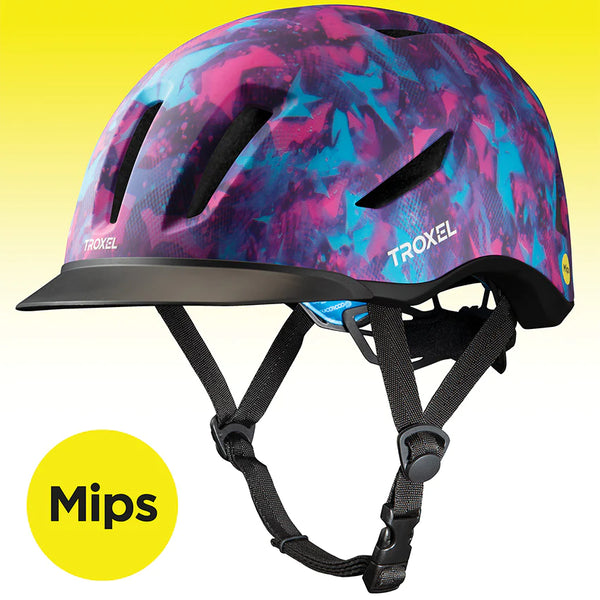 Troxel 54035-625 Terrain™ Horse Riding Helmet with Mips® Technology, Multi-Directional Impact Protection System