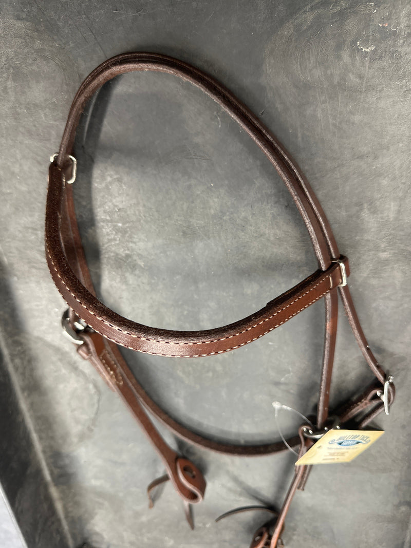 Hilltop Tack Supply H-100OD Oil Dipped Leather Browband Headstall