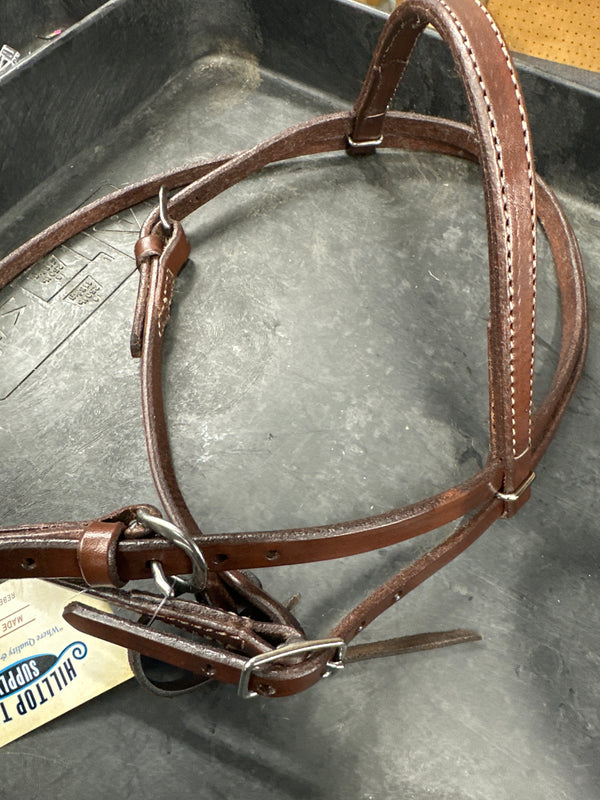 Hilltop Tack Supply TH-100OD Oil Dipped Leather Browband Headstall