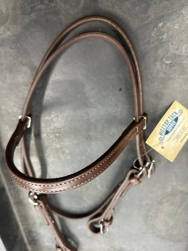 Hilltop Tack Supply TH-102OD Oil Dipped Leather Browband Headstall