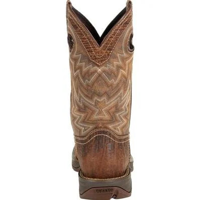 Durango DDB0271 Rebel Trail Brown Western Square Toe Boot *Closeout*