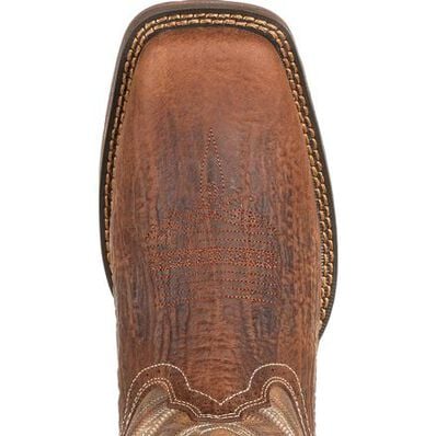 Durango DDB0271 Rebel Trail Brown Western Square Toe Boot *Closeout*