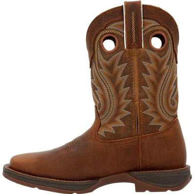 Durango DDB0377 Rebel Dark Chestnut Western Square Toe Boot *Closeout*