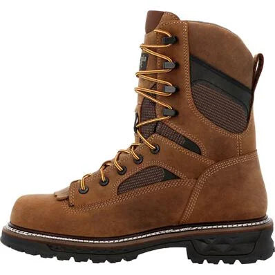 Georgia GB00669 Men's LTX Logger 9" Composite Toe Waterproof Work Boot