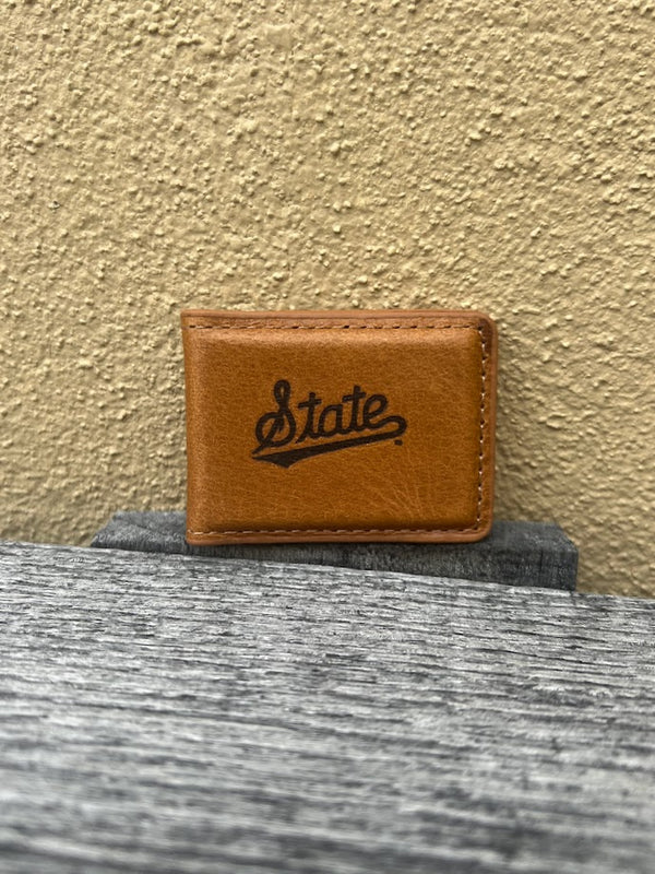 Zep-Pro MC-4-TAN-MSU Mississippi State Tan Money Clip