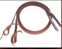 Hilltop Tack Supply L-128 Latigo 1/2" X 8' Split Reins