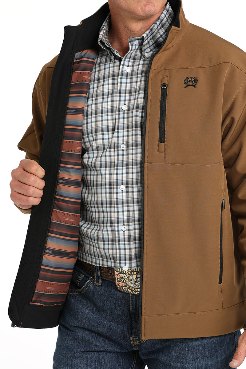 Men's Cinch MWJ1567012 Brown Bonded Jacket