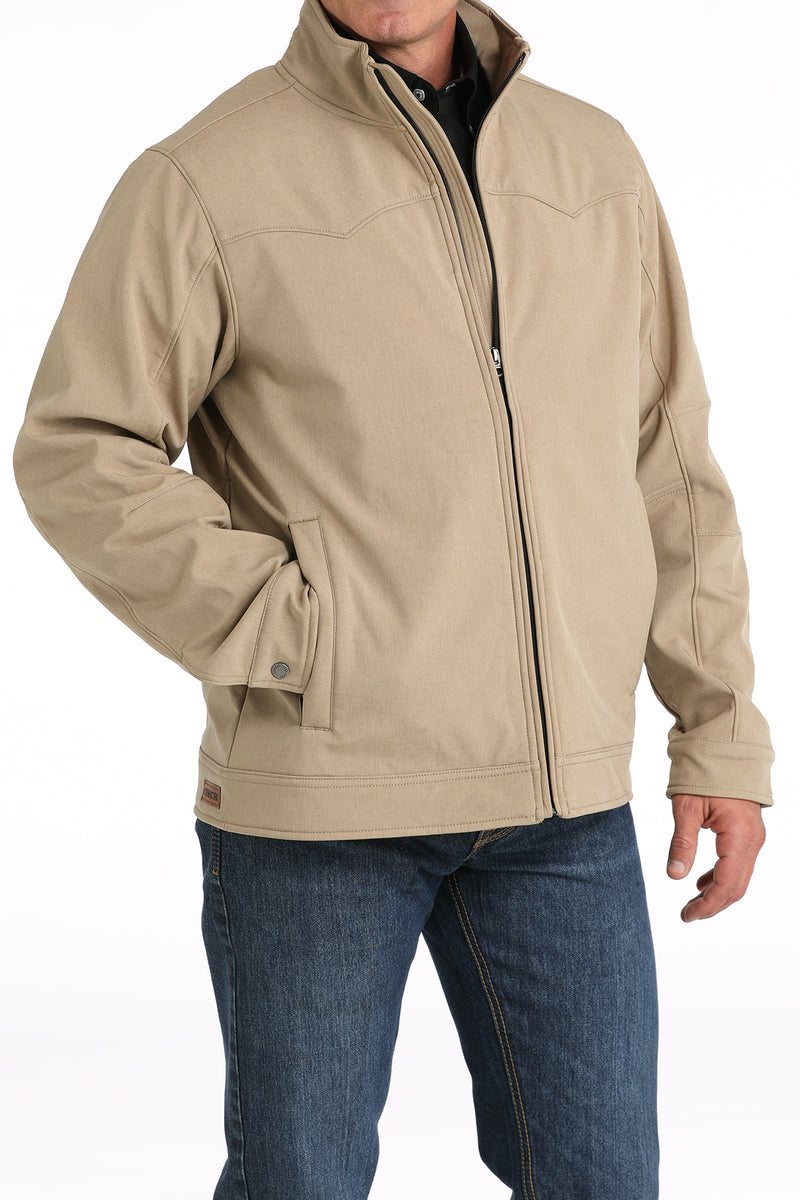 Men's Cinch MWJ1589002 Khaki Concealed Carry Bonded Jacket