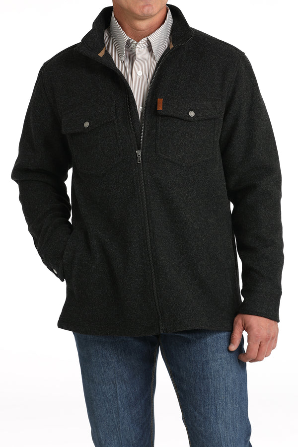 Men's Cinch MWJ1907001 Black Shirt Jacket