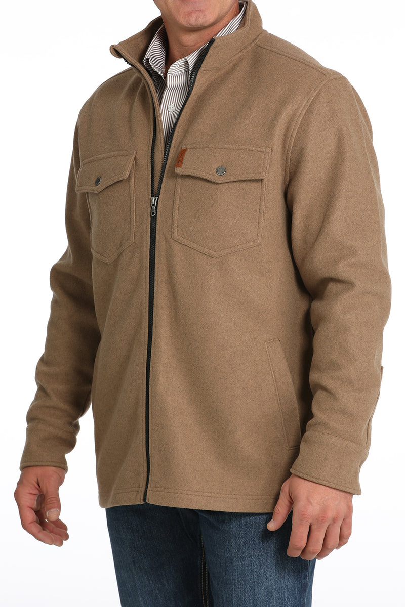 Men's Cinch MWJ1907002 Khaki Shirt Jacket