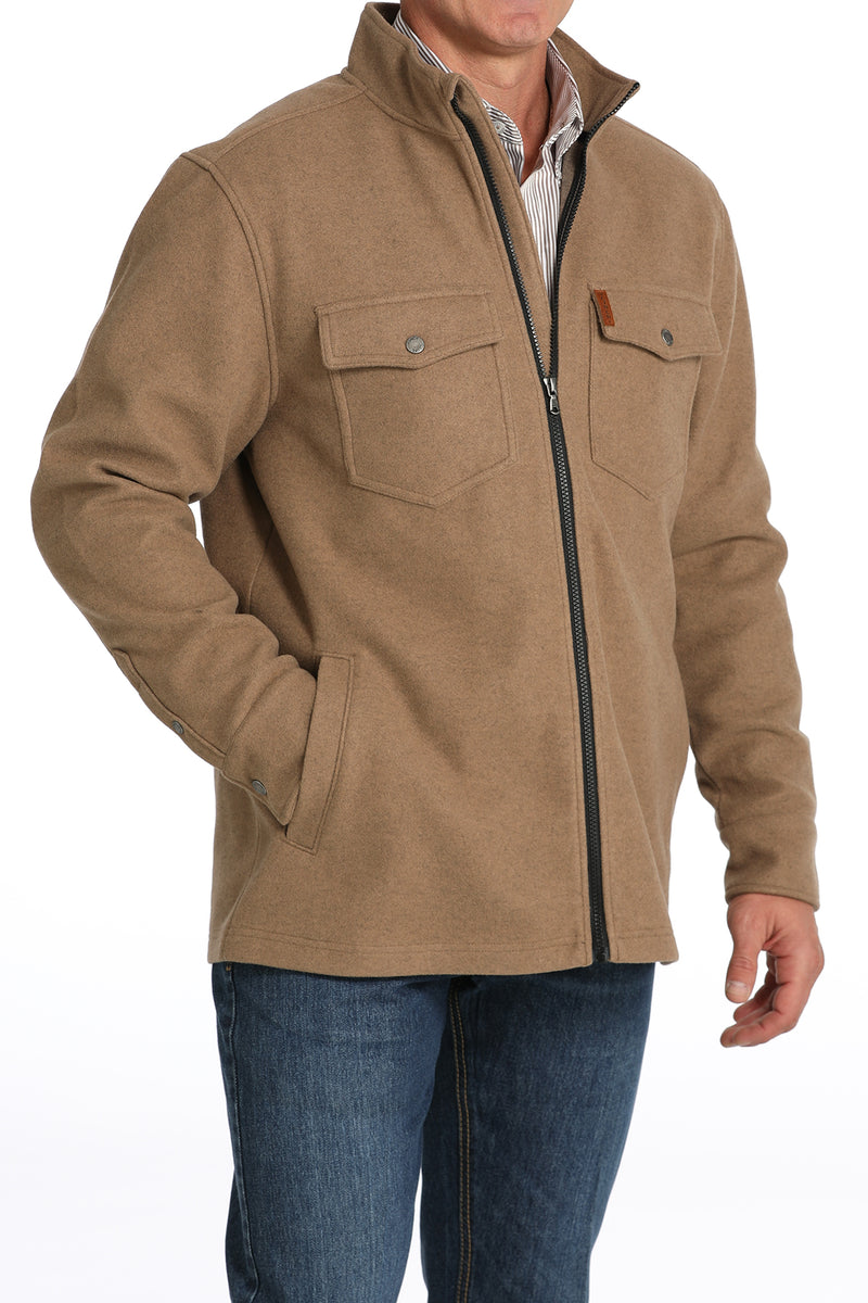 Men's Cinch MWJ1907002 Khaki Shirt Jacket