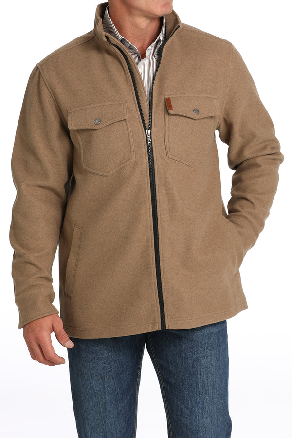 Men's Cinch MWJ1907002 Khaki Shirt Jacket