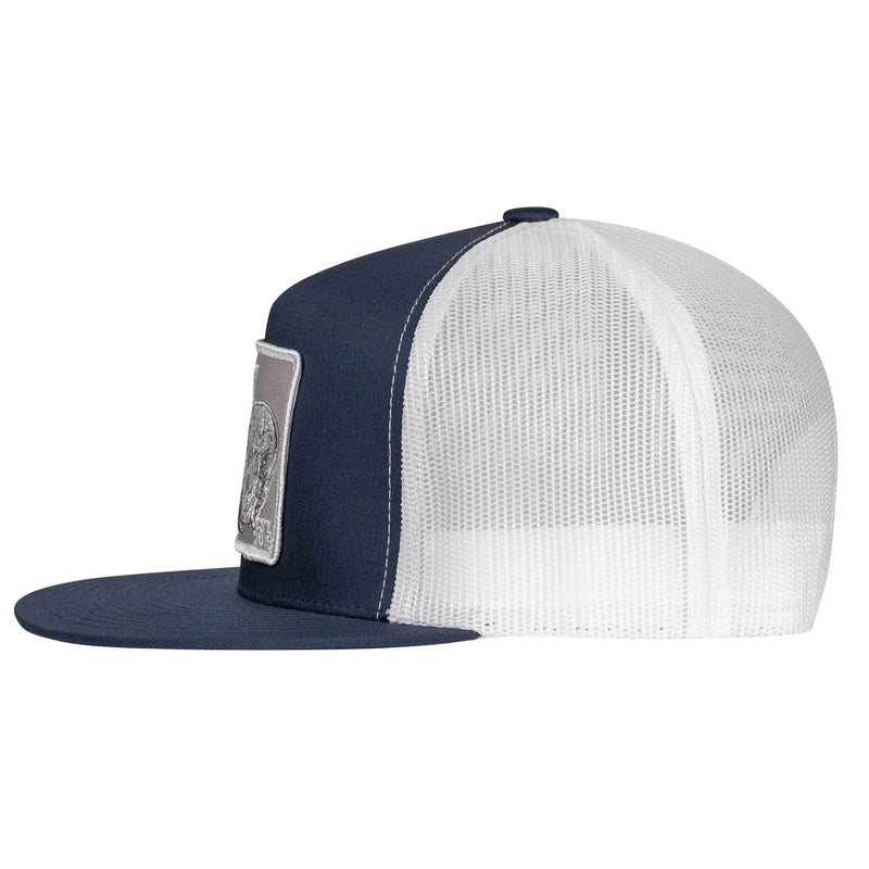 Lazy J Ranch Navy & White Sunset Retro Classic Five Panel Hat