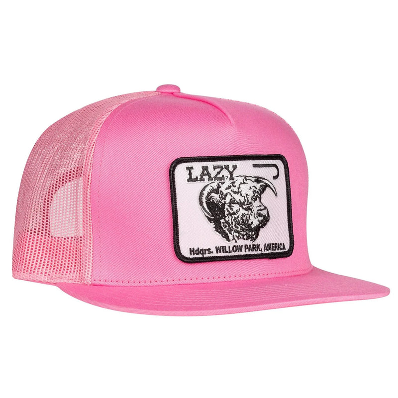 Lazy J Ranch Pink Willow Cattle Headquarters Classic Five Panel Trucker Hat