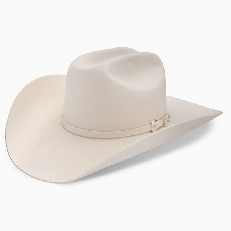 Resistol RWPGNT-754072 5X Pageant White Cowboy Hat