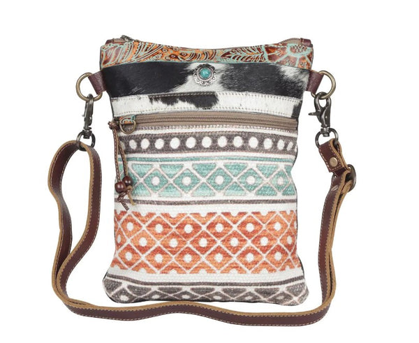 Myra S-4419 Funky Chrome Prints Small Crossbody Bag