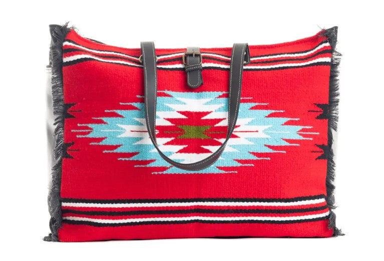 Myra Bag S-9584 Blazing Serape Weekender Bag