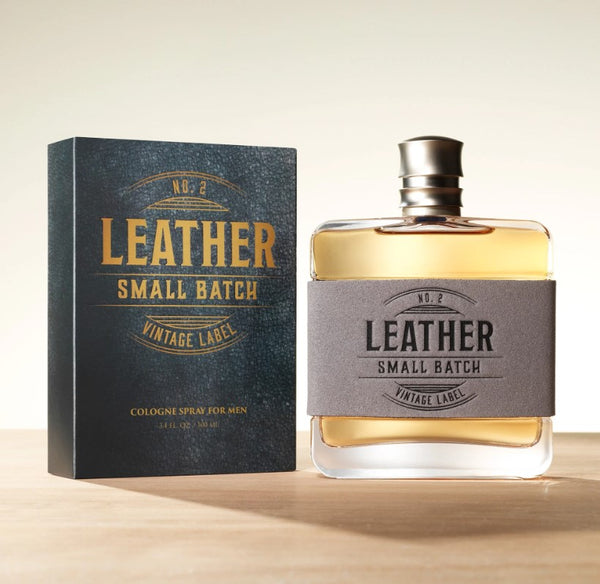 Tru Fragrance Leather Small Batch Cologne No. 2