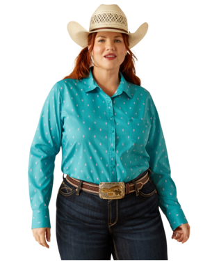 Women's Ariat 10054893 Kirby Pro Shirt Latigo Geo