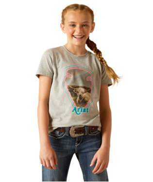 Girl's Ariat 10048588 Arrowhead SS T-Shirt