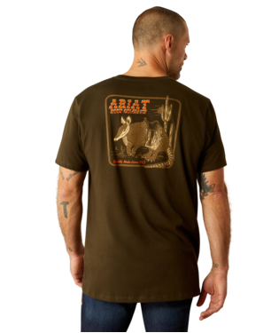 Men's Ariat 10054843 Armadillo On A Half Shell T-Shirt