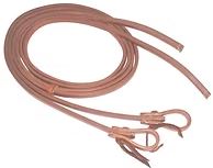 Hilltop Tack Supply H-588 Hermann Oak Harness Leather Split Reins 5/8" x 8'