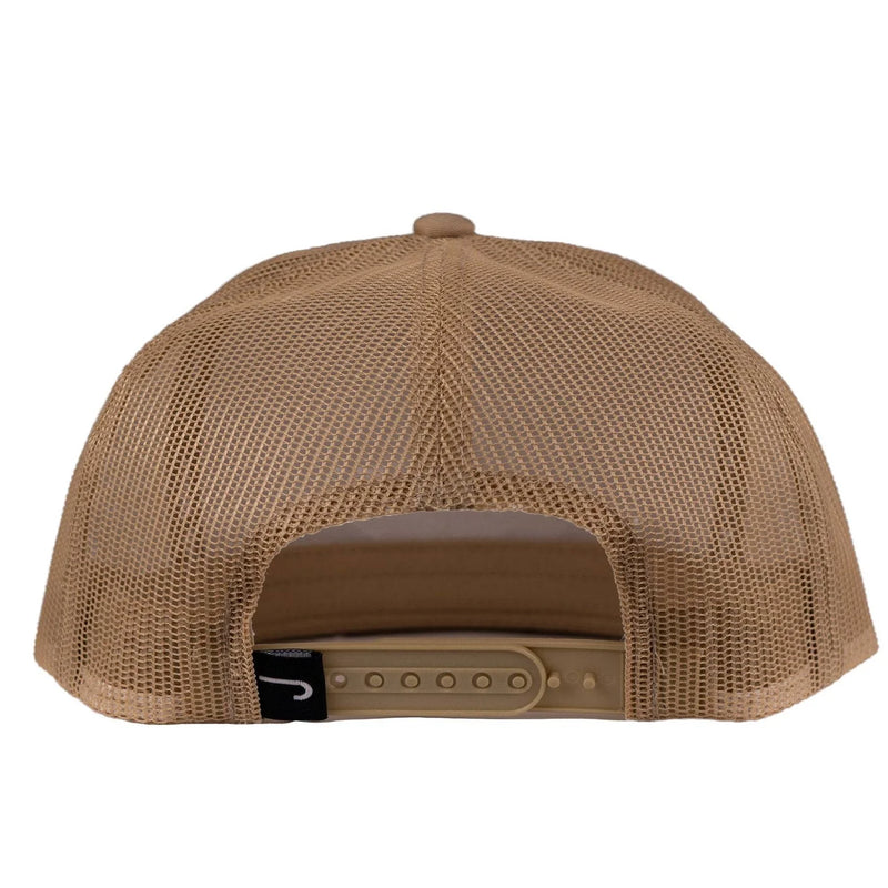 Lazy J Ranch Tan Olive Iconic Breed Patch Classic Rope Trucker Hat