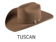 American 7X Tuscan Rancher Crease Crown & 4 1/4" Rancher Crease Brim Felt Hat