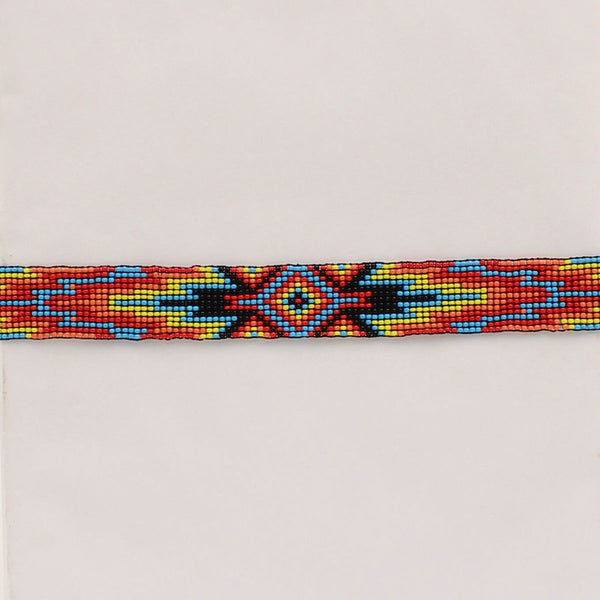 Twister 0273597 Beaded Stretch Multicolored Hatband