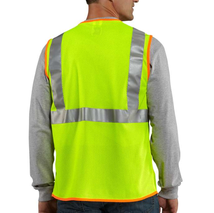 CARHARTT 100501-323 HIGH-VISIBILITY CLASS 2 VEST CLEARANCE