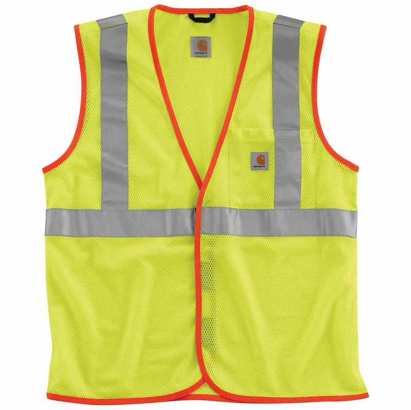 CARHARTT 100501-323 HIGH-VISIBILITY CLASS 2 VEST CLEARANCE