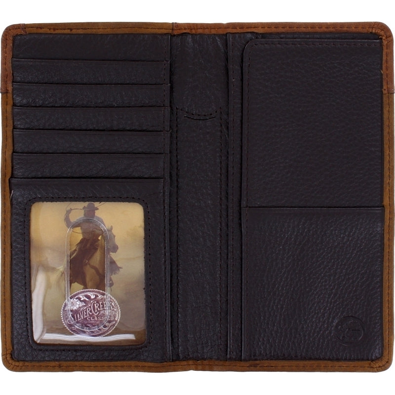 Silver Creek E80219 Fenced In Checkbook Wallet SALE