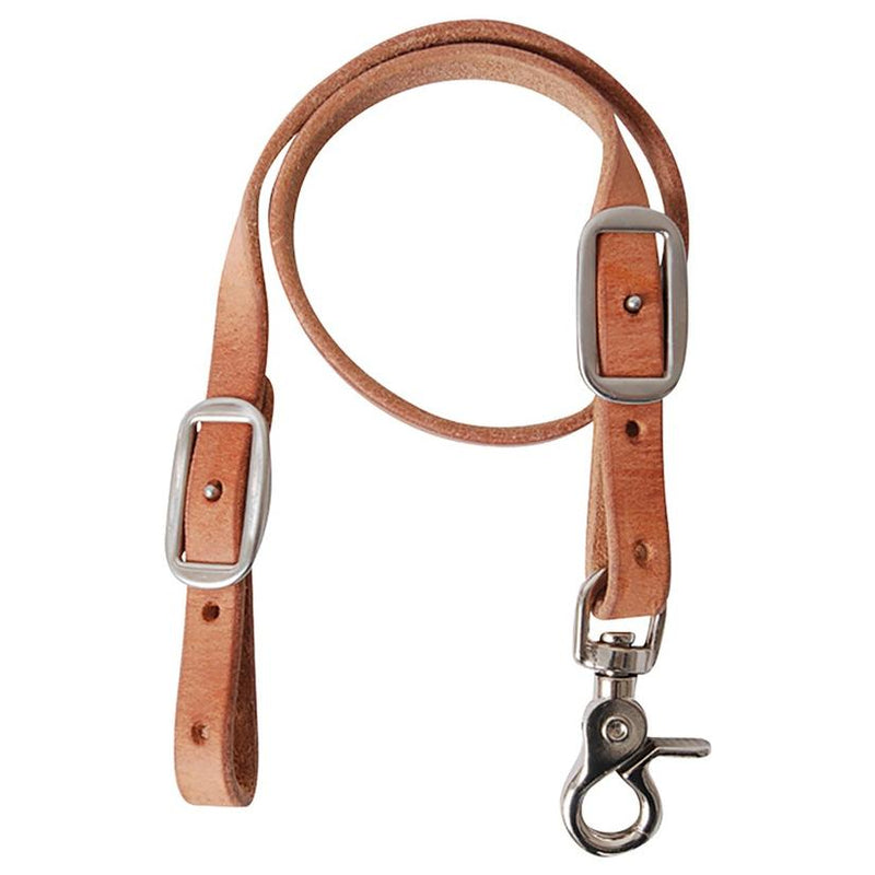 Martin Saddlery Breast Collar Wither Strap BCWS Natural Harness Leather with one scissor snap