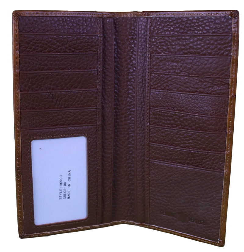 Top Notch Accessories HK503BR Brown Bull Rider Wallet