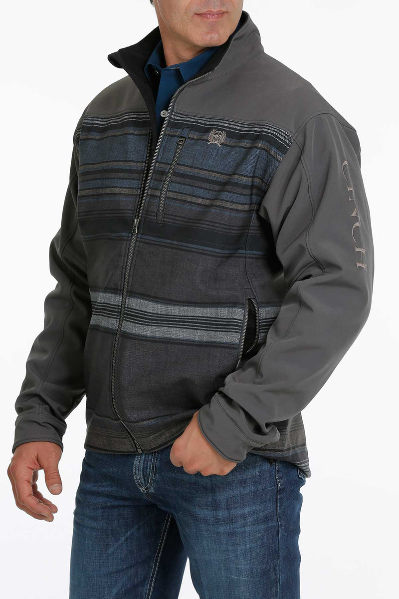 Men's Cinch MWJ1518006 Charcoal Bonded Jacket  CLOSEOUT