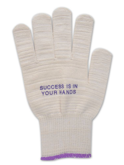 Classic Rope CGLOVE08XL-1 X-LARGE Cotton Roping Glove NATURAL\PURPLE (Single Glove)