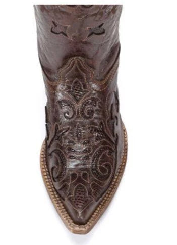 Corral black lizard inlay boots best sale