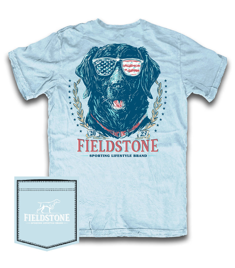 Children's Fieldstone Shades Lab Tee R464Y (2T-Yth XL)