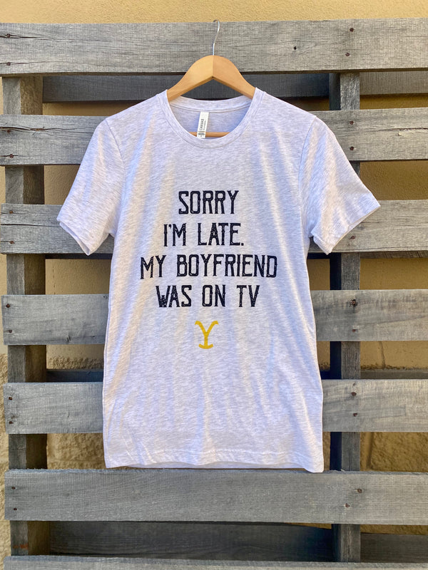 Yellowstone "My Boyfriend" Short Sleeve T-Shirt *CLOSEOUT