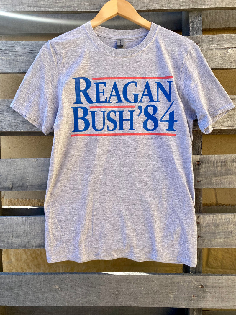 Reagan Bush 84’ Short Sleeve T-Shirt CLOSEOUT