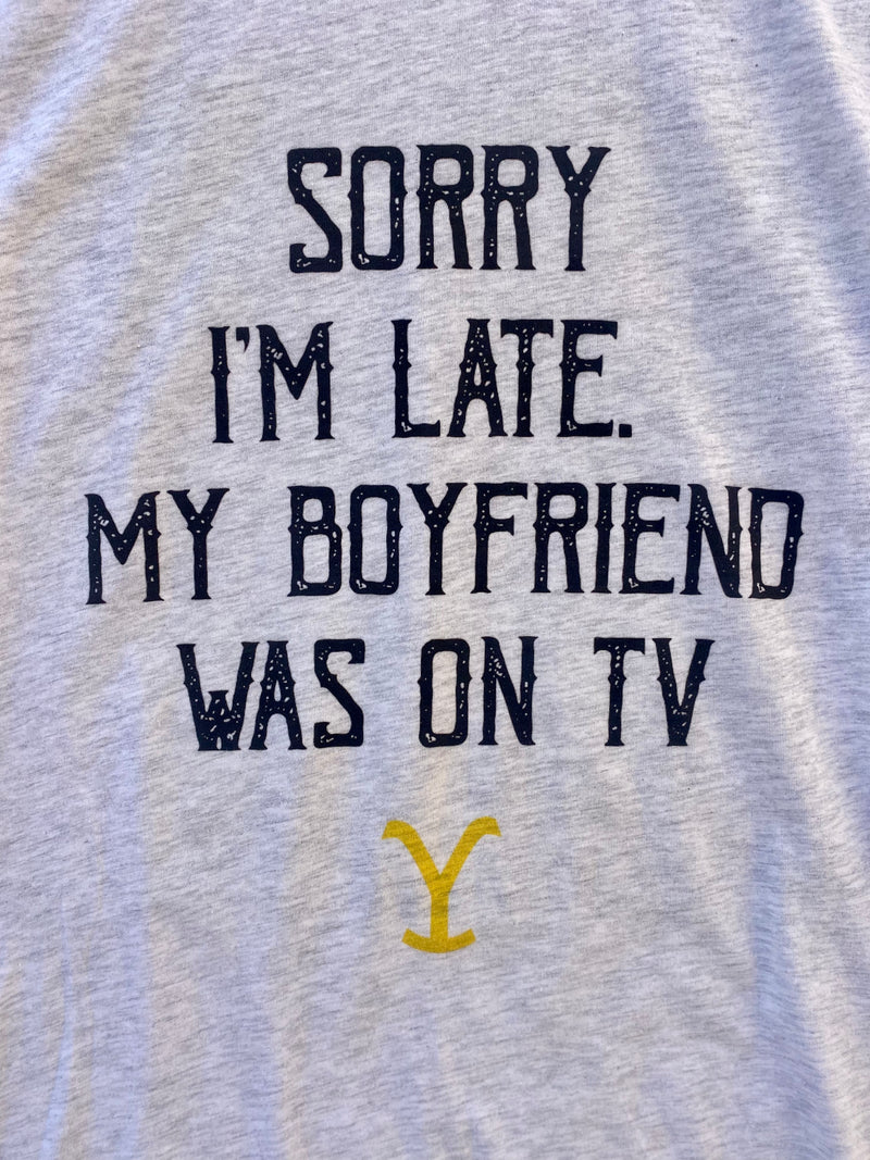 Yellowstone "My Boyfriend" Short Sleeve T-Shirt *CLOSEOUT