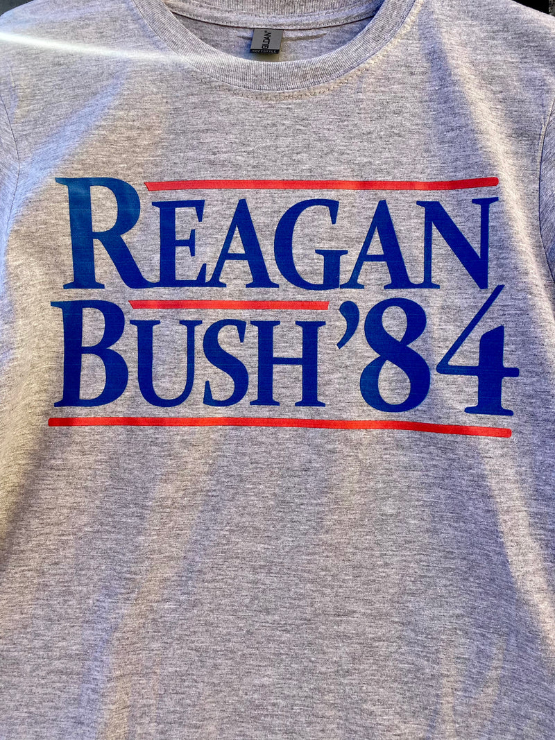 Reagan Bush 84’ Short Sleeve T-Shirt CLOSEOUT