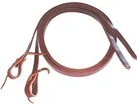 Hilltop Tack Supply L-588 Latigo Split Reins 5/8" x 8'